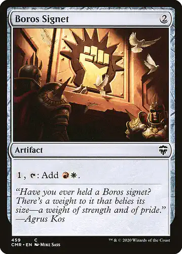 Boros Signet - cmr Spoiler