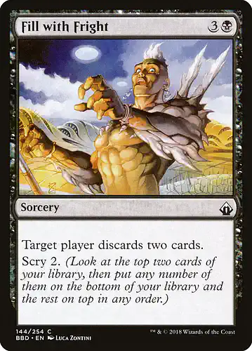 Fill with Fright - bbd Spoiler