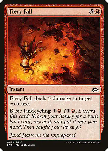 Fiery Fall - pca Spoiler