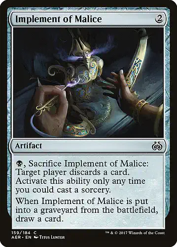 Implement of Malice - aer Spoiler