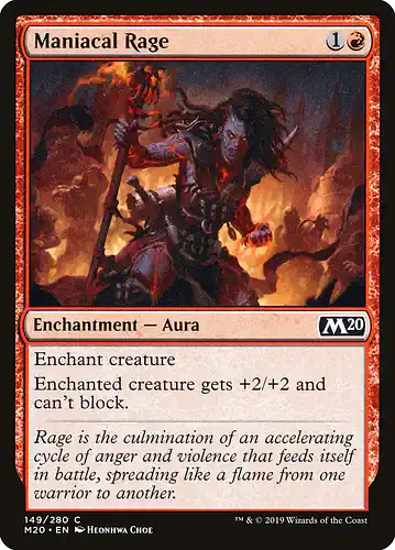 Maniacal Rage - m20 Spoiler
