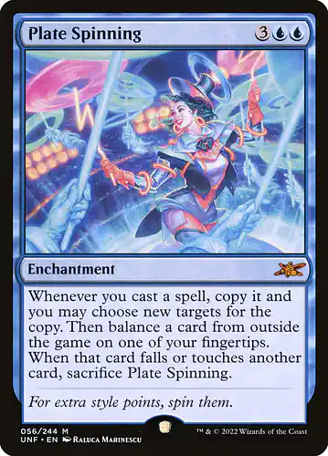 Plate Spinning - unf Spoiler