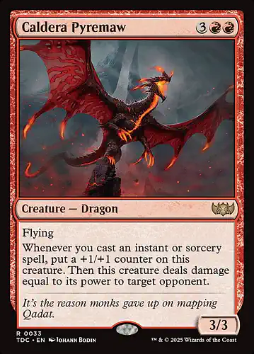 Caldera Pyremaw - tdc Spoiler