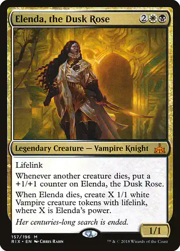 Elenda, the Dusk Rose - rix Spoiler