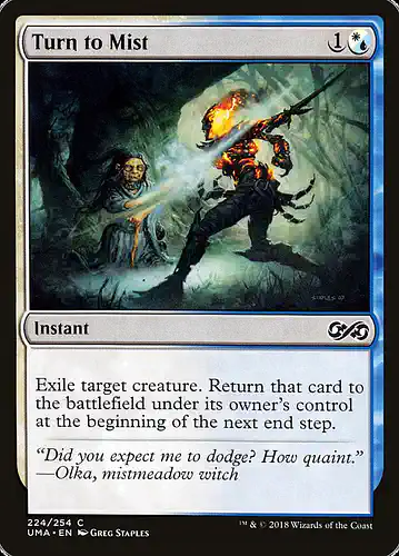 Turn to Mist - uma Spoiler