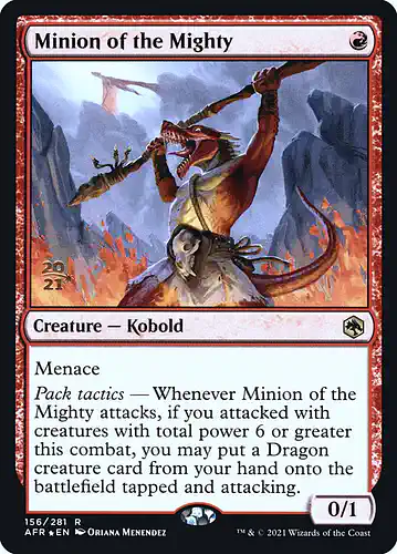 Minion of the Mighty - afr Spoiler