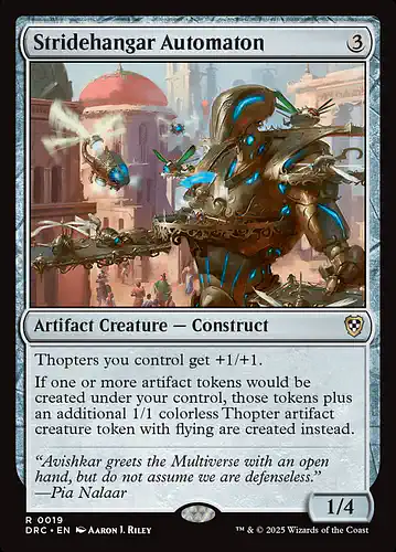 Stridehangar Automaton - drc Spoiler