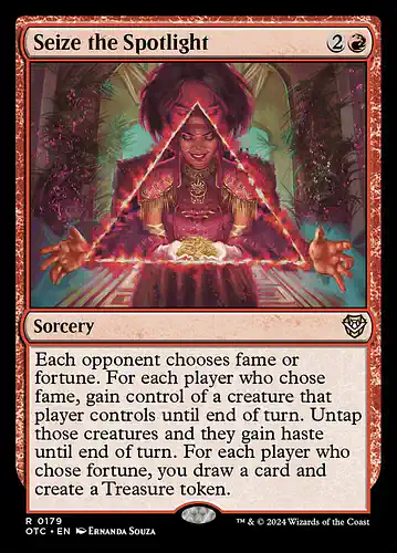 Seize the Spotlight - otc Spoiler