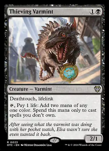 Thieving Varmint - otc Spoiler