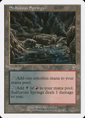 Sulfurous Springs - 7ed Spoiler