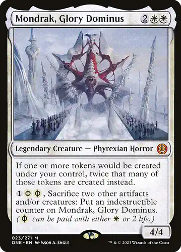 Mondrak, Glory Dominus - one Spoiler