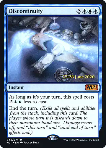 Discontinuity - m21 Spoiler