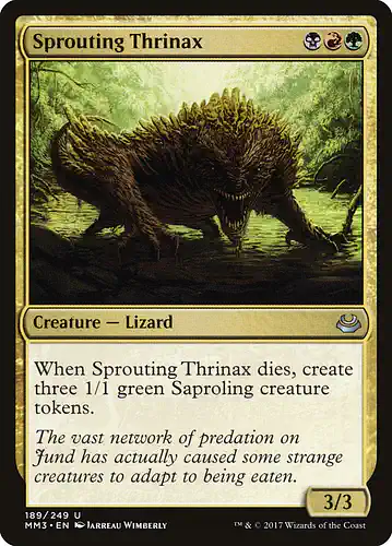 Sprouting Thrinax - mm3 Spoiler