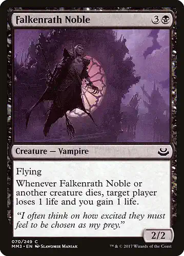 Falkenrath Noble - mm3 Spoiler