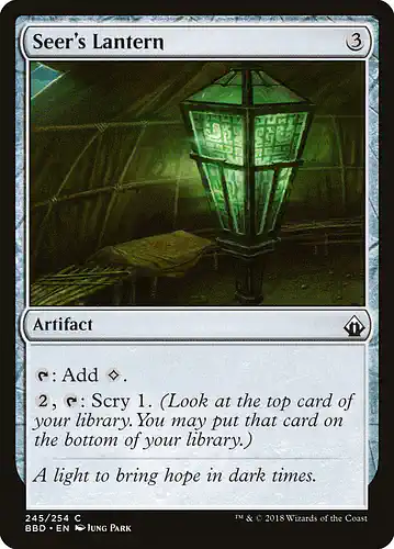 Seer's Lantern - bbd Spoiler