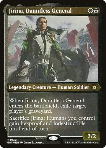 Jirina, Dauntless General - mat Spoiler