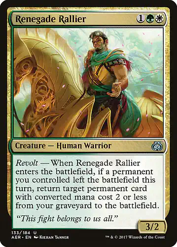 Renegade Rallier - aer Spoiler