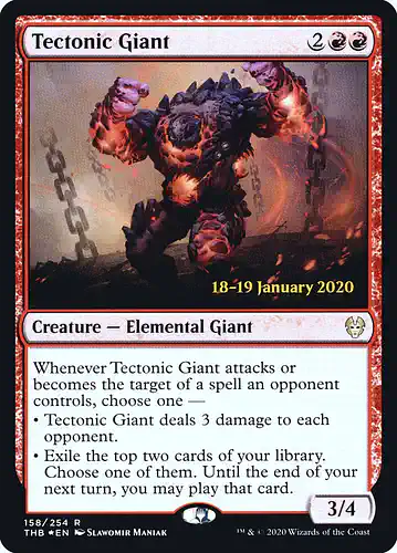 Tectonic Giant - thb Spoiler