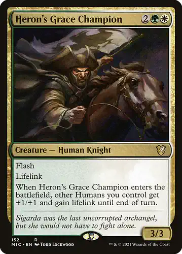 Heron's Grace Champion - mic Spoiler