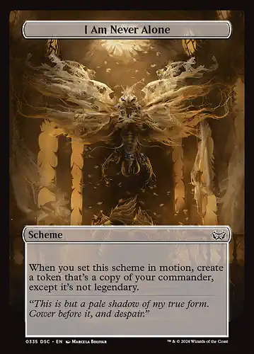 I Am Never Alone - dsc Spoiler