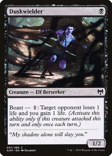 Duskwielder - khm Spoiler