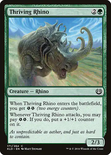 Thriving Rhino - kld Spoiler