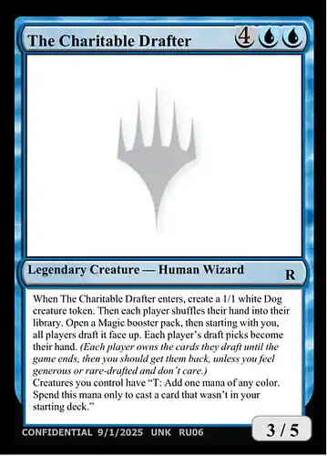 The Charitable Drafter - unk Spoiler