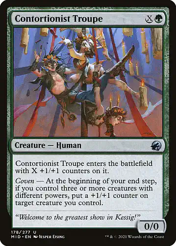 Contortionist Troupe - mid Spoiler