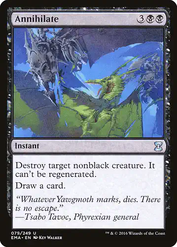 Annihilate - ema Spoiler