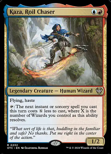 Kaza, Roil Chaser - otc Spoiler