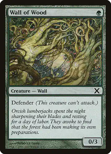 Wall of Wood - 10e Spoiler