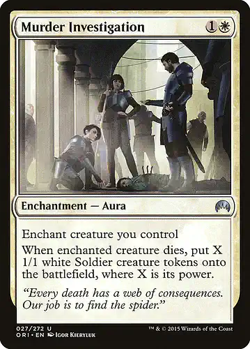 Murder Investigation - ori Spoiler