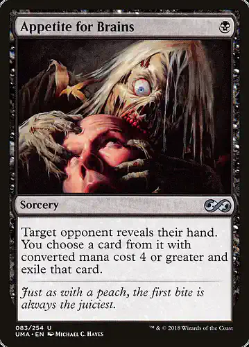 Appetite for Brains - uma Spoiler