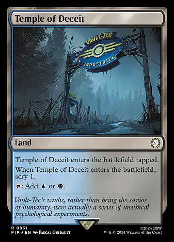 Temple of Deceit - pip Spoiler