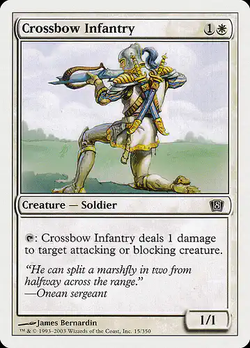 Crossbow Infantry - 8ed Spoiler
