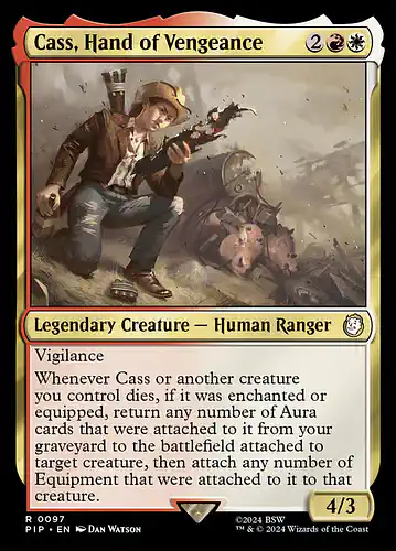 Cass, Hand of Vengeance - pip Spoiler