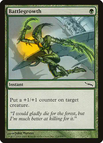 Battlegrowth - mrd Spoiler