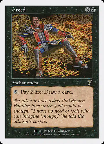 Greed - 7ed Spoiler