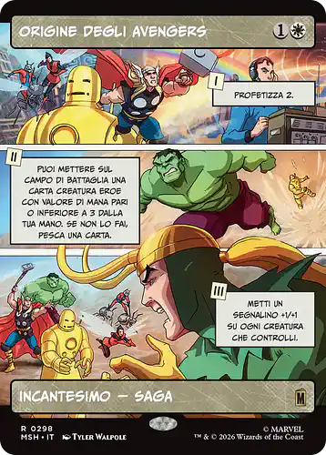 Origin of the Avengers - msh Spoiler