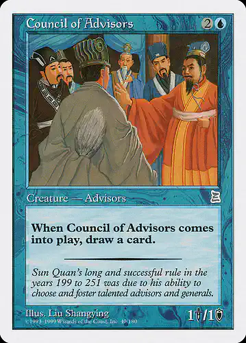 Council of Advisors - ptk Spoiler