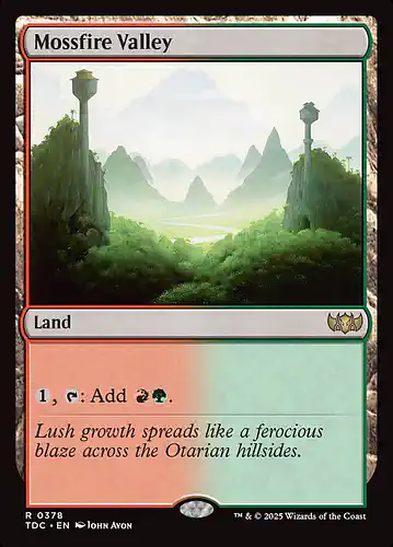 Mossfire Valley - tdc Spoiler