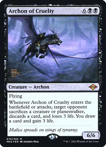 Archon of Cruelty - mh2 Spoiler