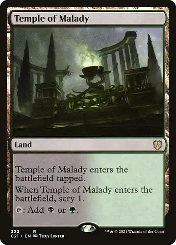 Temple of Malady - c21 Spoiler