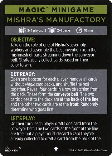 Mishra's Manufactory - bro Spoiler