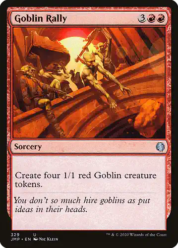 Goblin Rally - jmp Spoiler
