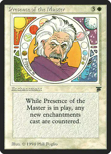 Presence of the Master - leg Spoiler