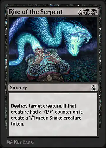 Rite of the Serpent - ktk Spoiler