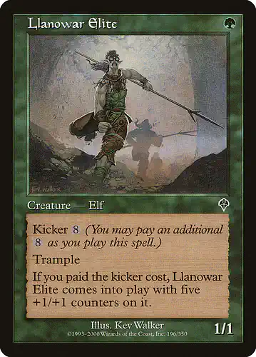 Llanowar Elite - inv Spoiler