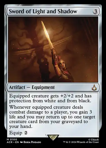 Sword of Light and Shadow - acr Spoiler