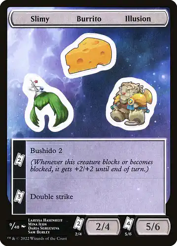Slimy Burrito Illusion - unf Spoiler